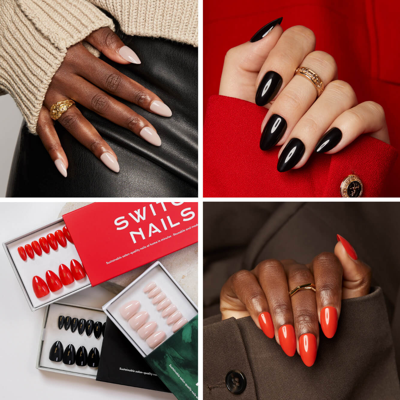 Trio: Nude, Red & Black - Image 5