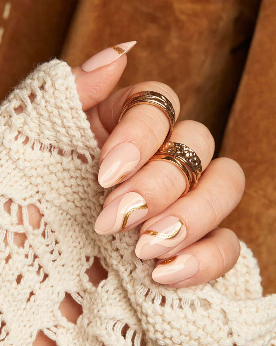 Mocha Golden Swirls - Image 7